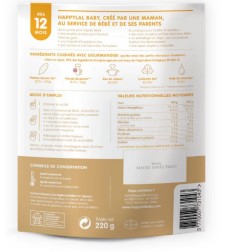 Mon mouliné de patates douces et poulet 12M