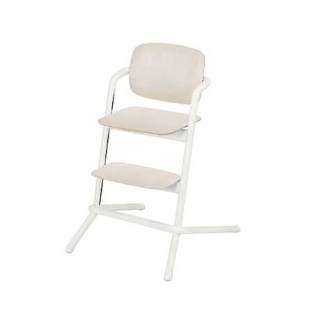LEMO CHAISE HAUTE BOIS PORCELAINE WHITE