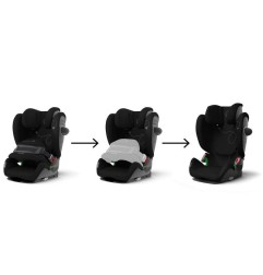 PALLAS G I-SIZE MOON BLACK | BLACK