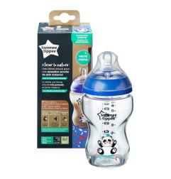 BIBERON CTN VERRE 250ML DECORE GARCON