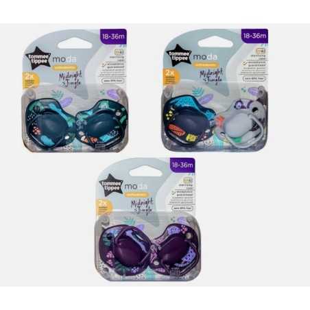 LOT 2 SUCETTE MODA SOOTHER 18-36M