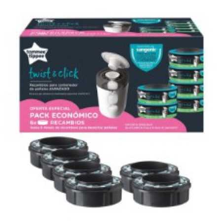 RECHARGE PAR 6 TWIST AND CLICK ECONOMIQUE