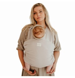 BABYLONIA BABY CARRIERS - TRICOT-EASY - WARM SAND - ONE SIZE