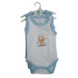 2 BODYS BRETELLE 0-3M BEIGE/BLEU