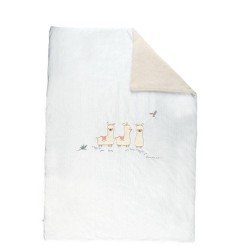 COUVERTURE 100X140CM EN VELOUDOUX® MORIS SACHA