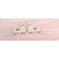 COUVERTURE ROSE 75X100CM EN VELOUDOUX® MORIS SACHA