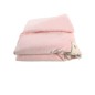 COUVERTURE ROSE 75X100CM EN VELOUDOUX® MORIS SACHA