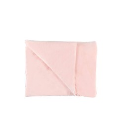 COUVERTURE ROSE 75X100CM EN VELOUDOUX® MORIS SACHA