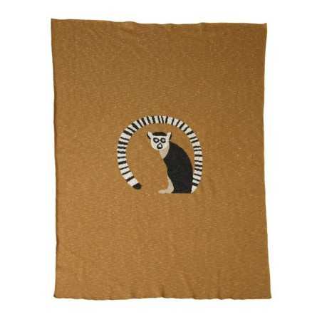 COUVERTURE DE LIT EN TRICOT MAKI