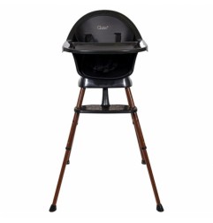 CHAISE EVOL - ULTIMO 3 LUXE - BLACK/WALNUT