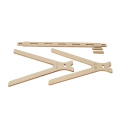 ARCHE D ACTIVITE AVEC 5 JOUETS SUSPENDUS EN TRICOT TIPI