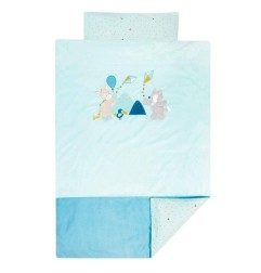 HOUSSE DE COUETTE 100X140 TAIE D OREILLER TIM TILOO