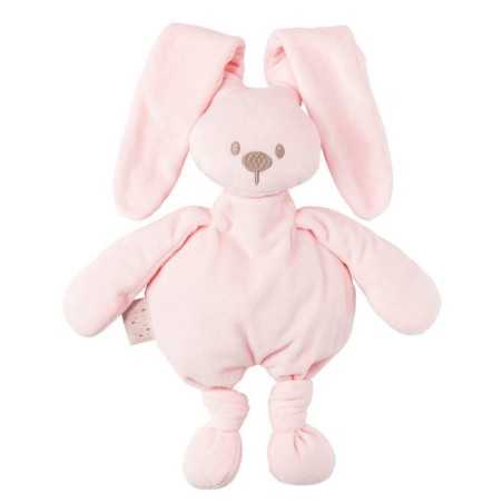 PELUCHE LAPIN LAPIDOU ROSE 36CM