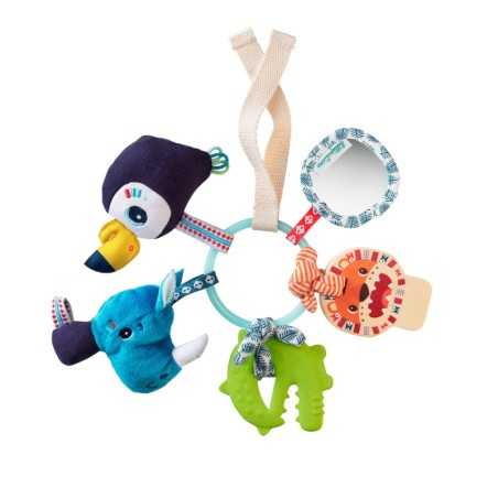 JUNGLE TROUSSEAU DE CLES SENSORIEL