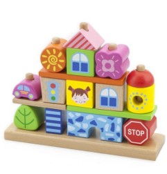 VILLE DE BLOCS A EMPILER