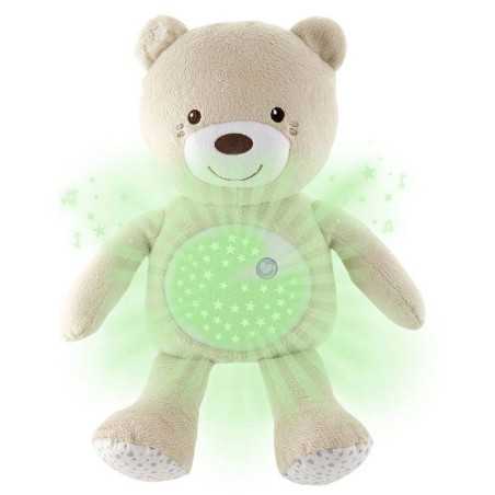 OURSON PROJECTEUR BABY BEAR BEIGE FIRST DREAM