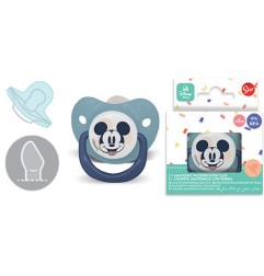 TETINE SILICONE MICKEY +6M AVEC PROTECTION