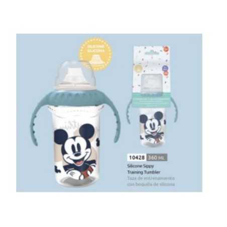 TASSE A BEC + POIGNET MICKEY 360ML