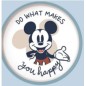 ASSIETTE BICOLOR MICKEY