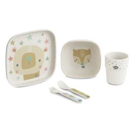 COFFRET REPAS BAMBOU MICRO-ONDES POOL
