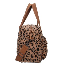 SAC A LANGER SHERPA LEOPARD