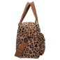 SAC A LANGER SHERPA LEOPARD
