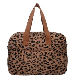 SAC A LANGER SHERPA LEOPARD