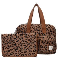 SAC A LANGER SHERPA LEOPARD