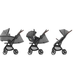 MC SOHO SELECT GREY (BLACK FRAME & BROWN LEATHER)