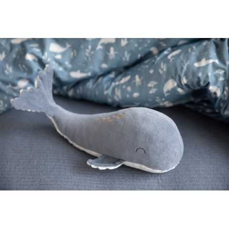 PELUCHE PETITE BALEINE OCEAN BLUE