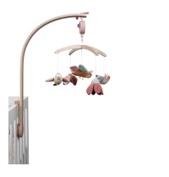 MOBILE MUSICAL - FLOWERS & BUTTERFLIES