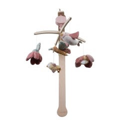 MOBILE MUSICAL - FLOWERS & BUTTERFLIES