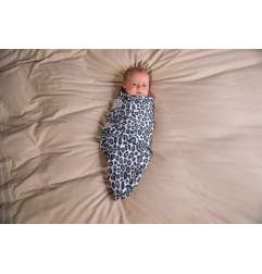 B-COUVERTURE D'EMMAILLOTAGE LEOPARD