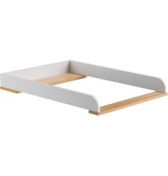 PLAN A LANGER NATURE BABY BLANC/BOIS