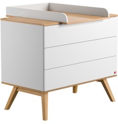 PLAN A LANGER NATURE BABY BLANC/BOIS