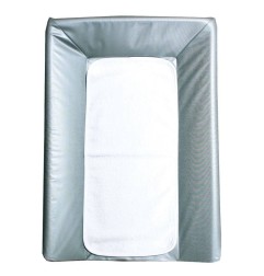 MATELAS A LANGER GRIS PIANA AVEC 1 EPONGE FIXATION SCRATCH