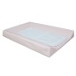 MATELAS A LANGER ROSE PIANA AVEC 1 EPONGE FIXATION SCRATCH