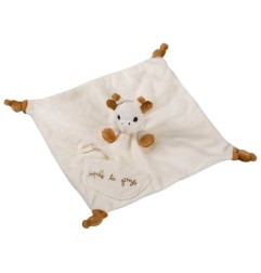 DOUDOU AVEC ATTACHE-SUCETTE SOPHIE LA GIRAFE