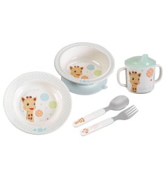 COFFRET REPAS SOPHIE LA GIRAFE BALLONS