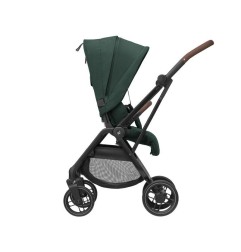 LEONA2 TWILLIC (BLACK FRAME & BROWN LEATHER)