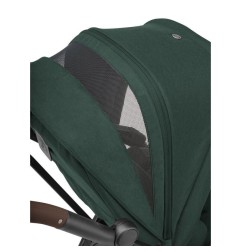 LEONA2 TWILLIC (BLACK FRAME & BROWN LEATHER)