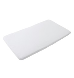 DRAPS*2 POUR LIT IRIS BLANC/GRIS