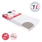 MATELAS EVOLUTIF DEHOUSSABLE 70X140X12 CM