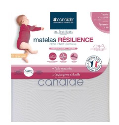 MATELAS RESILIENCE DEHOUSSABLE 60X120X11 CM