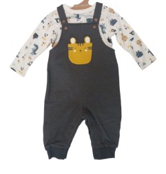 ENS TS+SALOPETTE BB GARÇON 3M