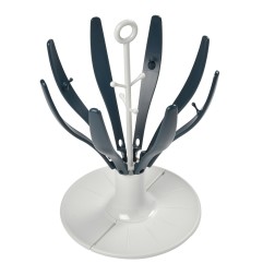 EGOUTTE BIBERON PLIABLE FLOWER BLUE