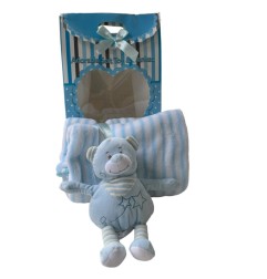 COFFRETS NEW BABY PELUCHE+COUV