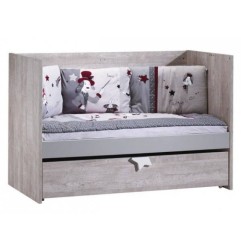 TIROIR SUR ROULETTES POUR LIT EVOLUTIF NOVA