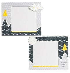 SET DE 2 CADRES PHOTOS BABYFAN