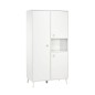 ARMOIRE 1 GRANDE PORTE, 2 PETITES PORTES, 1 NICHE